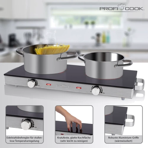 Настольная плита Profi Cook PC-DKP 1211 фото 2