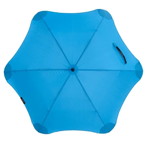 Противоштормовой зонт-трость женский механический Blunt голубой (Bl-classic-blue)