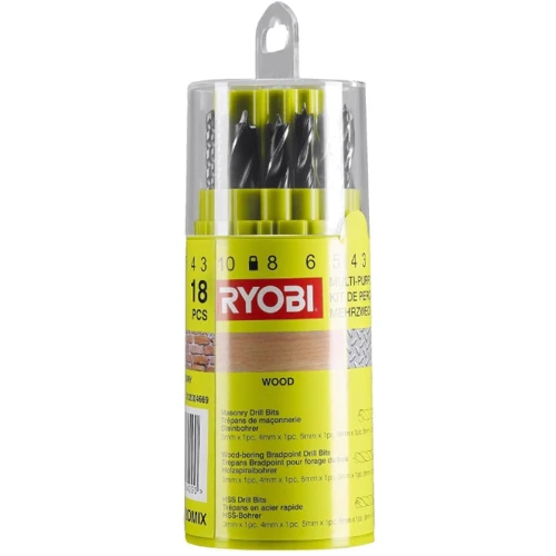 Набор инструментов Ryobi ONE+ R18DDSDS-125T (5133005087) фото 8
