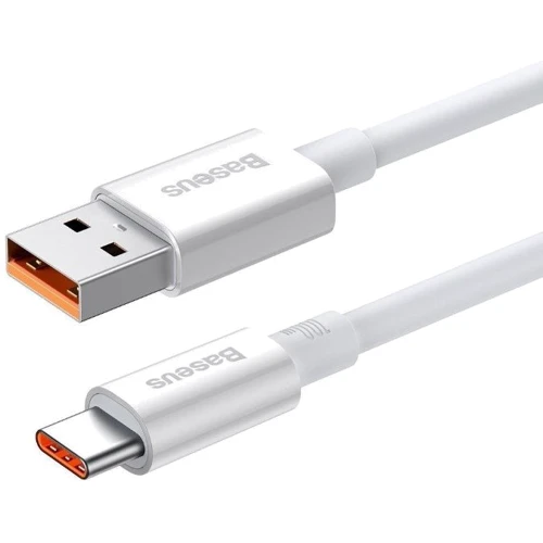 Кабель Baseus USB Cable to USB-C Superior Series Fast Charging Data 100W 2m White (P10320102214-03): Тип USB Cable - USB-C