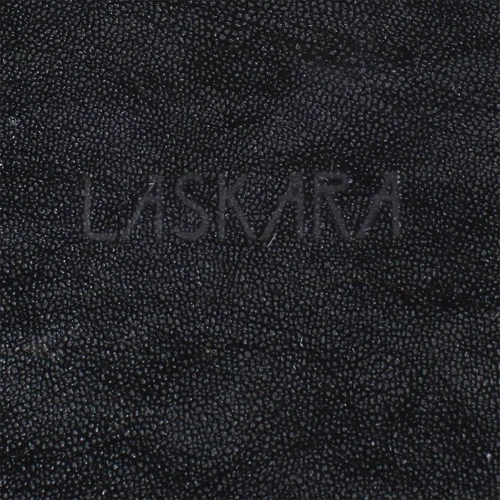 Женская сумка тоут Laskara черная (LK10199-black-bronze): Фактура Матовая, Зернистая