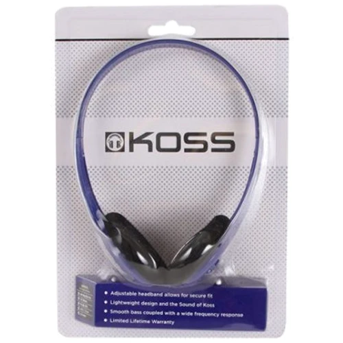 Наушники Koss KPH7 Blue (192849.101): Тип конструкции накладные