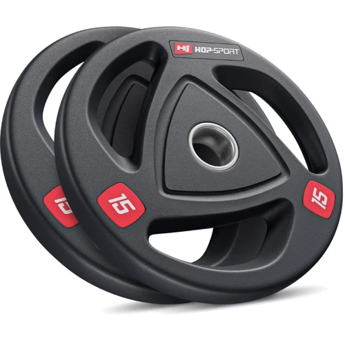 Млинці для штанг і гантель Hop-Sport 2 х 15 кг (00-G00000277)