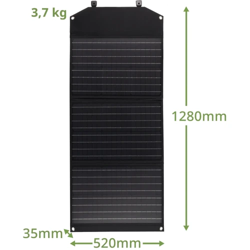 Портативное зарядное устройство для солнечной панели Bresser Mobile Solar Charger 90 Watt USB DC (3810060) (930151)