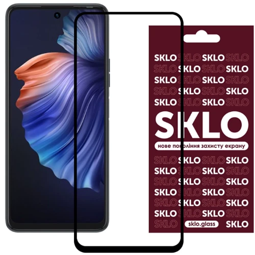 Tempered Glass Black для TECNO Camon 18/18P: Тип защитное стекло