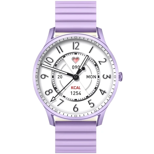 Смарт-годинник Kieslect Lora Lady Purple: Дисплей 1.32" AMOLED (360х360)