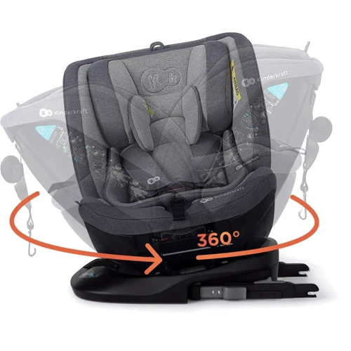 Автокресло Kinderkraft Xpedition Grey (KCXPED00GRY0000) фото 38