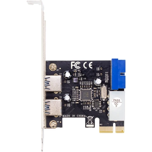 Frime VL805 (ECF-PCIEtoUSB005.LP): Внешние разъемы 2хUSB 3.0