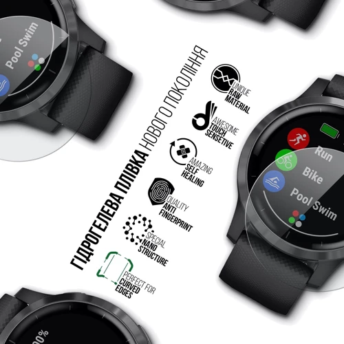 Гидрогелевая пленка ArmorStandart Supreme for Garmin Vivoactive 4 4 шт (ARM67678): Цвет прозрачный