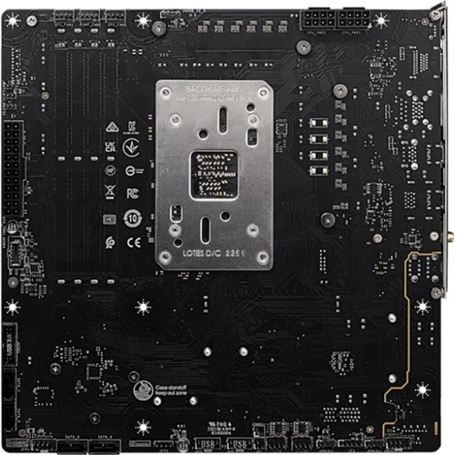 MSI B650M PROJECT ZERO (911-7E09-003): Разъемы на задней панели USB Type-C, USB 3.2 Gen 2, USB 3.2 Gen 1, USB 2.0, HDMI, DisplayPort, Ethernet RJ-45