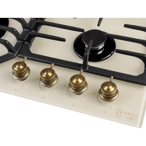 Варочная поверхность Perfelli VINTAGE GW69C BEIGE