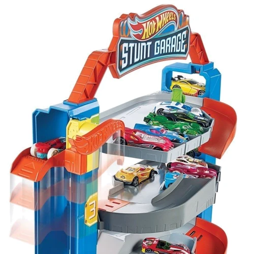 Чотирьохповерховий гараж для машинок Hot Wheels фото 5