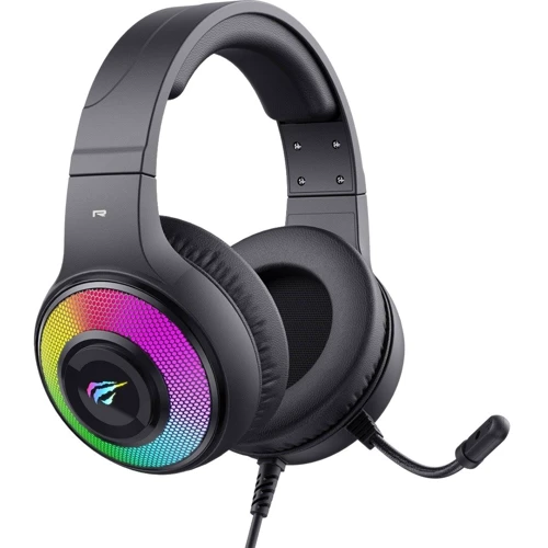 Наушники Havit HV-H2042d RGB Black: Тип крепления оголовные