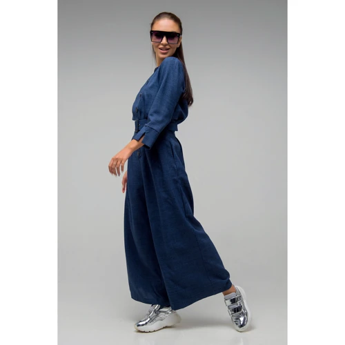 Комбинезон FLFashion Сириус СКС2653 M темно-синий: Страна производитель Украина