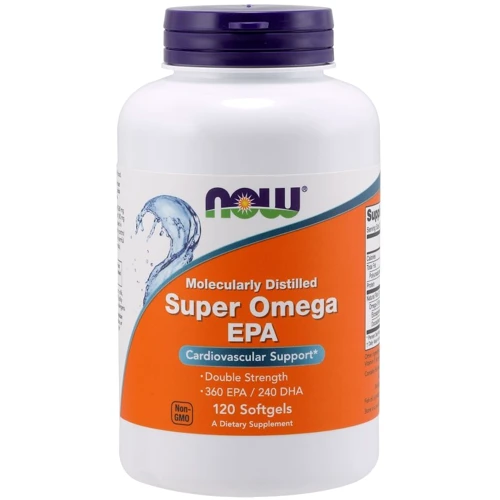 NOW Foods Super Omega EPA 1200 mg NOW-0360/240 120 SGELS Супер Омега EPA/DHA