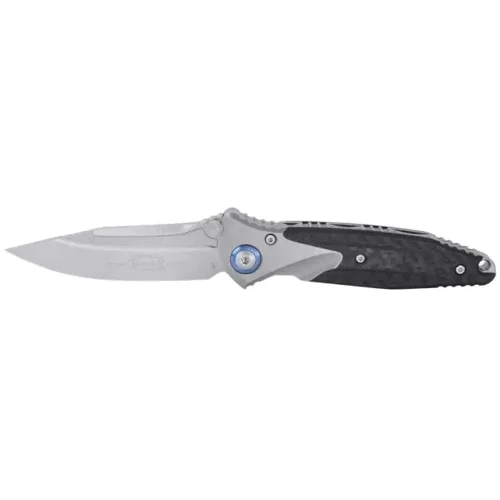 Ніж Microtech Socom Bravo Mini S/E Titanium Bead Blast Standart Blue CF (1409.03.86): Тип ножа Складной
