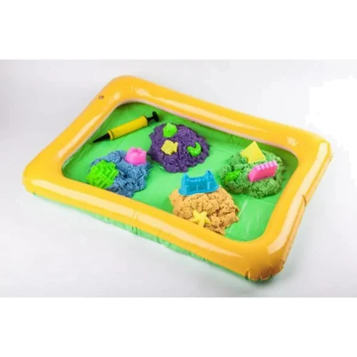 Кінетичний пісок Danko Toys KidSand 1600г з пісочницею (рус) (KS-02-01)