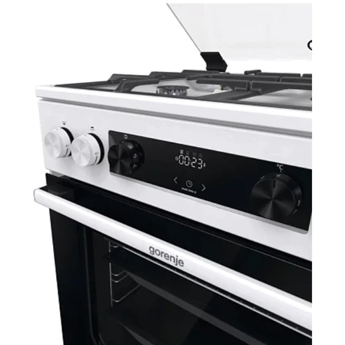 Плита комбинированная Gorenje GK6C4WF: Управление механическое, электронное
