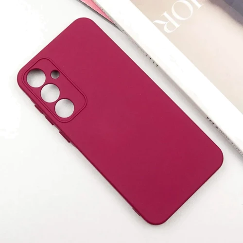Чохол для телефона TPU Case Getman Liquid Silk Full Camera Marsala для Samsung S711 Galaxy S23 FE: Сумісність Samsung S711 Galaxy S23 FE