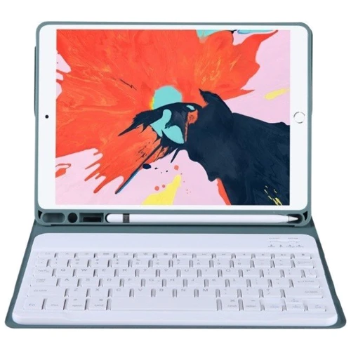Аксесуар для iPad BeCover Case Smart Keyboard Dark Green для iPad 10.2 (2019-2021) (709676): Колір зеленый