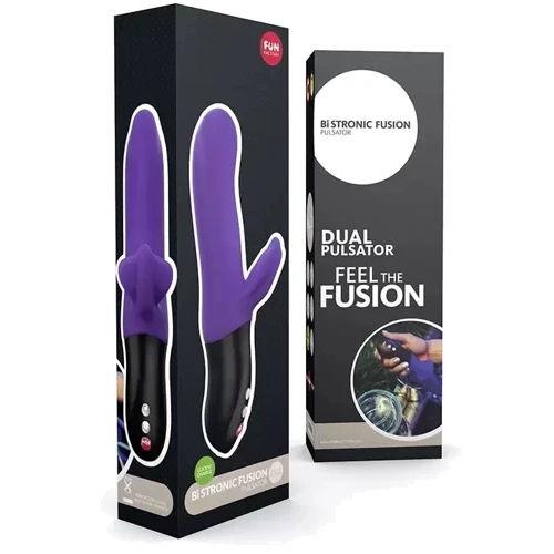 Пульсатор - вибратор Fun Factory BI STRONIC FUSION violet