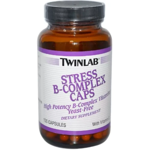 Twinlab Stress B-Complex Витамины группы В 100 капсул