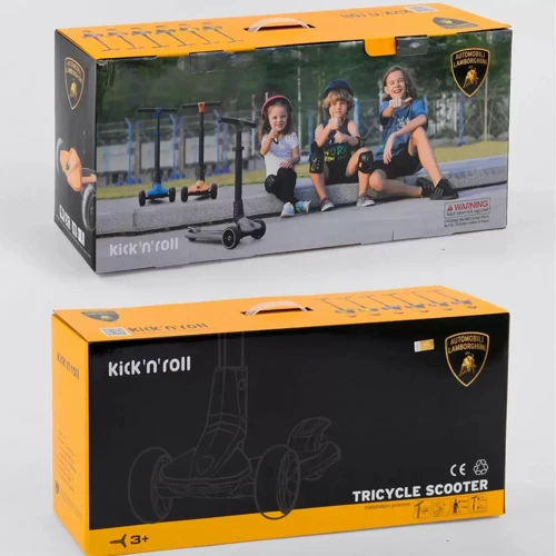 Самокат Lamborghini Kick'n'Roll Розовый (LB 30400): Количество колес 3
