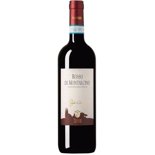 Вино Tiezzi Rosso di Montalcino Poggio Cerrino DOC 2019 0.75 л (ALR16173)