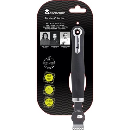 Ніж для цедри MasterPro Foodies collection BGMP-4849 17.8 см (00000025360): Лезо Нержавеющая сталь