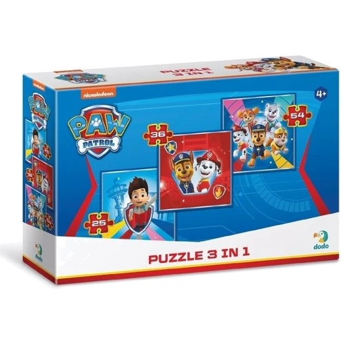 Пазл DoDo Paw Patrol 3 в 1 (200153) фото 8
