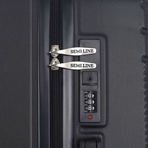 Чемодан Semi Line 24" (M) Black (T5789-2): Материал Пластик