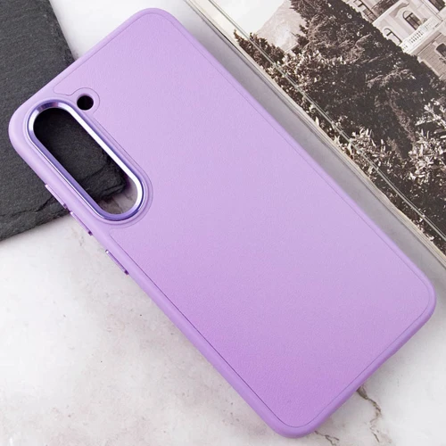 Чехол для телефонов TPU Case Bonbon Leather Metal Style Dasheen for Samsung S911 Galaxy S23: Тип накладка на заднюю часть