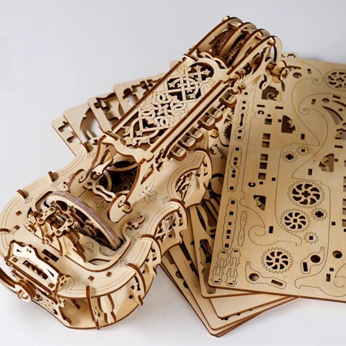 Механічний 3D пазл Ugears Харді-Гарді (70030) фото 5