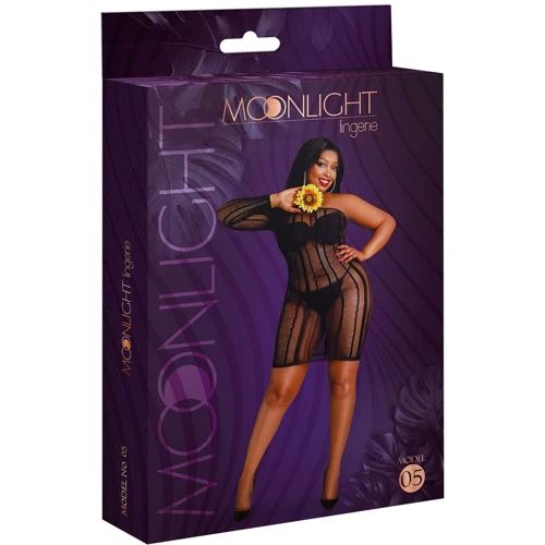 Платье Moonlight Lingerie Model 05 Plus Black
