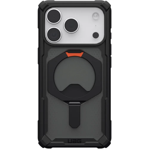 Чехол для iPhone Urban Armor Gear UAG Plasma XTE MagSafe Black/Pop Orange (114527114097) for iPhone 17 Pro