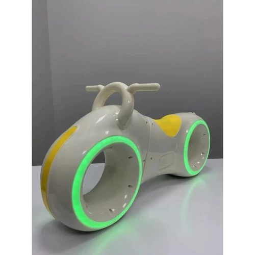 Біговел Tilly GS-0020 White/Yellow Bluetooth LED-підсвічування (GS-0020 White/Yellow): Діаметр коліс, дюймів 10.5"