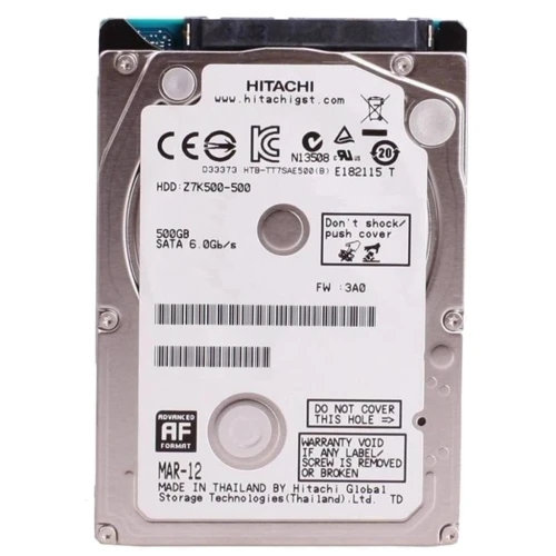 Внутренний жесткий диск Hitachi Travelstar Z5K500 HTS545050A7E680
