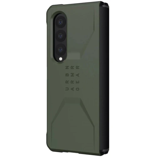 Аксессуар для смартфона Urban Armor Gear UAG Civilian Green for Samsung F936 Galaxy Fold 4 (840283903595): Совместимость Samsung F936 Galaxy Fold 4