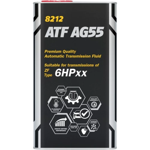 Трансмиссионное масло Mannol ATF AG55 Metal 4л (MN8212-4ME)