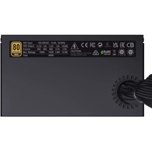 Блок питания GameMax GX-800: Модульные (съемные) кабеля Full