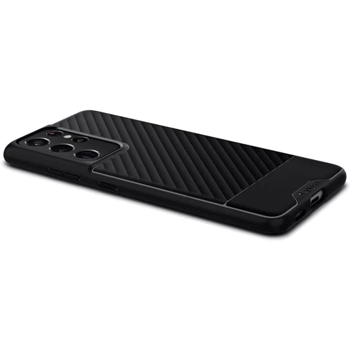Чохол для телефона Spigen Core Armor Matte Black (ACS02377) для Samsung G998 Galaxy S21 Ultra: Колір черный