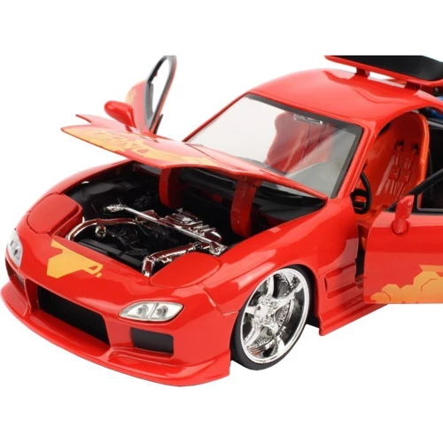 Машина металева Jada Форсаж Mazda RX-7 1993 Помаранчева 1:24 (253203059): Масштаб 1:24