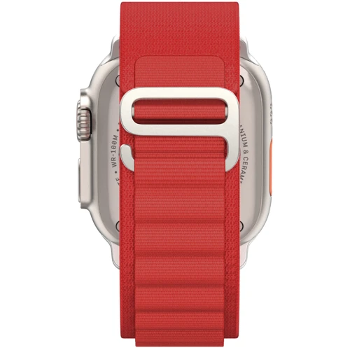 ArmorStandart Alpina Band Red for Apple Watch 42/44/45/46/49mm (ARM81047) фото 5