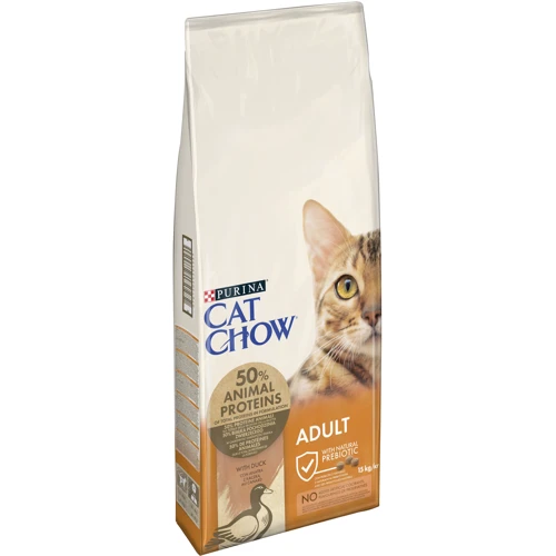 Сухой корм Purina Cat Chow Adult для взрослых кошек с уткой 15 кг (7613035394889) фото 9