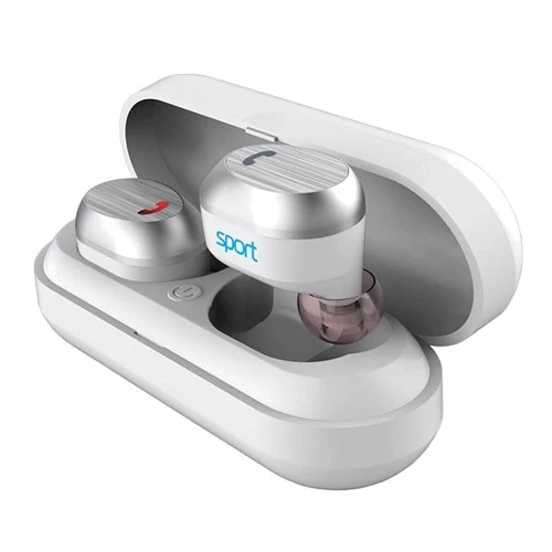 Наушники Elari NanoPods Sport Bluetooth White (NPS-2S-WHT): Тип крепления без креплений