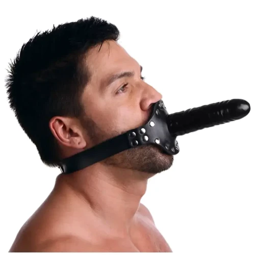 Кляп с фаллоимитатором Strict Leather Ride Me Mouth Gag