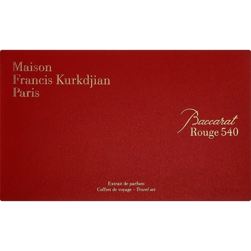 Парфумований набір Maison Francis Kurkdjian Paris Baccarat Rouge 540 extrait de parfum 5х11ml: Аромат квітковий, Східний