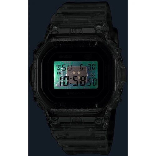 Наручные часы Casio DW-5040RX-7ER: Функции Секундомер, Подсветка, День недели, Дата, Будильник