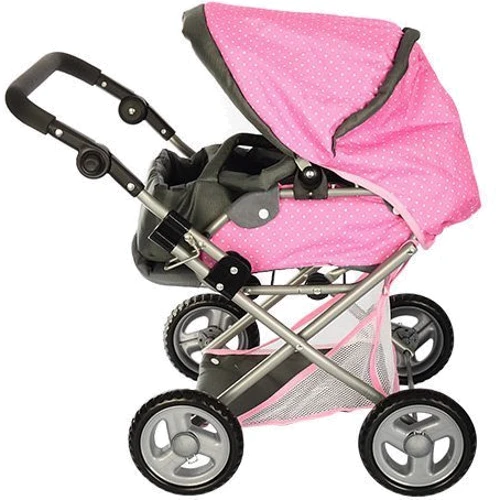 Коляска для ляльки Melogo 65826 Pink: Колір рожевий