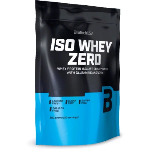 Протеїн BioTech Iso Whey Zero 500 g / 20 servings / Salted Caramel